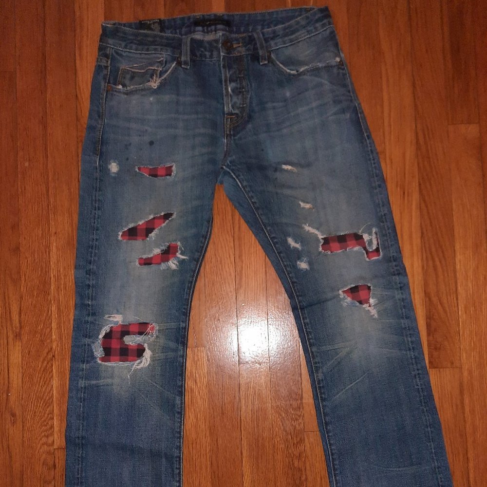 Cult Of Individuality Jeans!!! Patched w/ Stitches!!! Exclusive!!! 32x34
